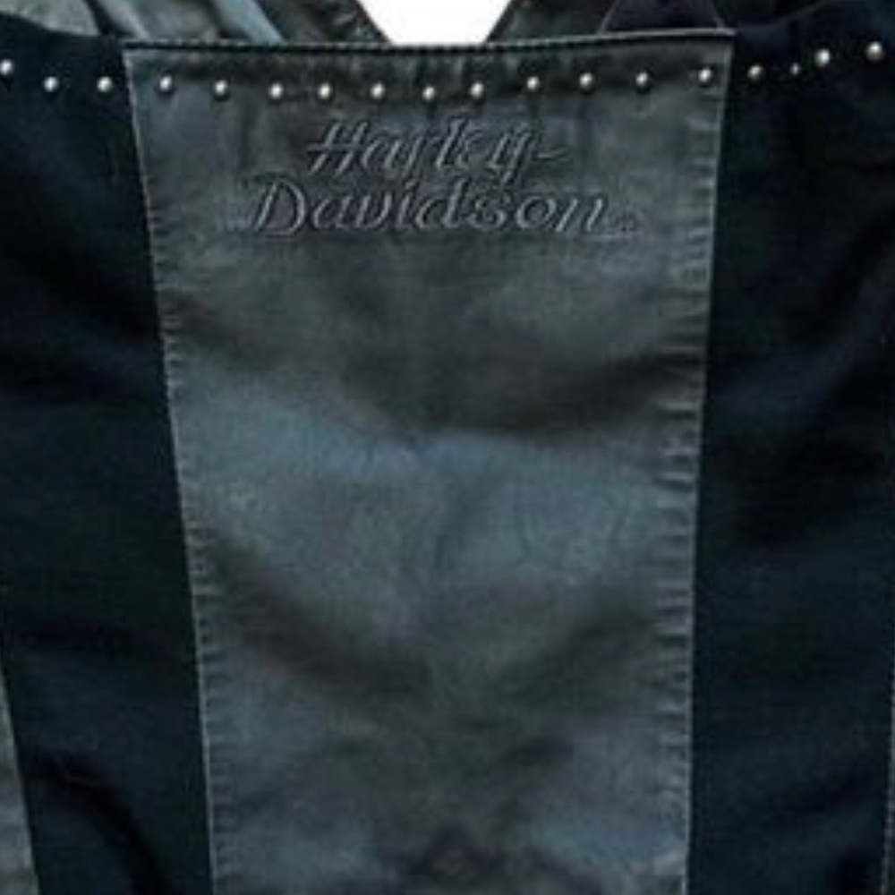 SOLD* NWOT Harley Davidson Leather Halter sz M - Picture 4 of 6